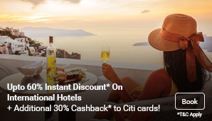 Up to 60% Instant Disocunt on Int'l Hotels!