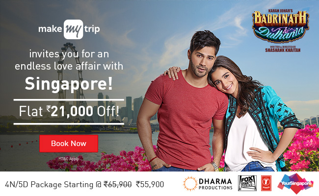 Singapore: Flat Rs. 21000 Off